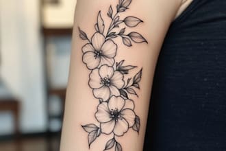make  a custom tattoo design as a tattoo artist