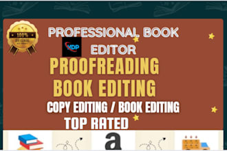 do book editing, copy editing book proofreading and formatting ebook paperback
