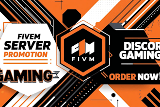 do a super super fast fivem server promotion fivem server ads