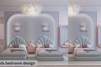 make stunning 3d kids bedroom design, nursery class, play room design
