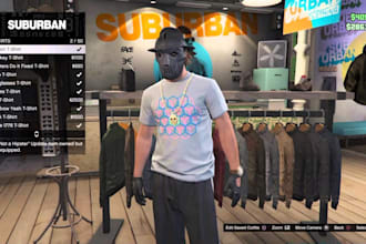 create fivem custom eup, gang, staff clothing kuttes mc, mc vest, biker clothing