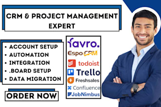 do favro espo crm todoist trello freshsales jobnimbus salesforce crm confluence