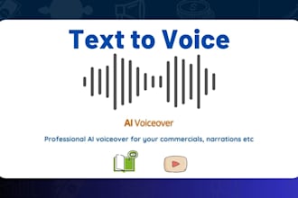 do realistic ai voiceovers for your podcast or videos etc