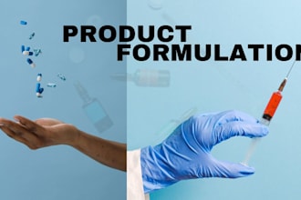 formulate medical products for you