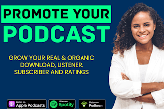 do promote apple podcast that will grow audiences downloads