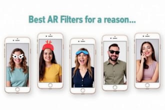 create your desired filter for tiktok instagram and snapchat