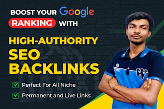 build high quality SEO backlinks to boost your website ranking
