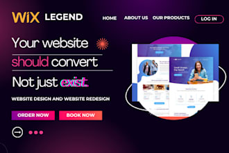 do wix website design wix website redesign wix website development wix website