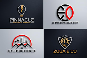 do professional minimalist business logo design