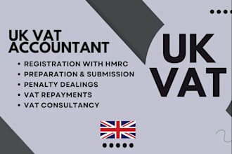 do vat registration, vat submission, and vat working professionally