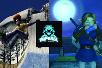 design 3d low poly n64 y2k low poly character retro ps1