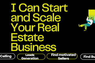 help your real estate wholesaling business as a VA from cold calling to finish