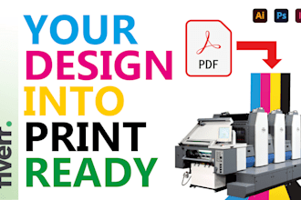 finalize prepress tasks and ensure all files are print ready