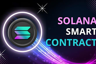 create custom solana token, smart contract development on erc20, bep20