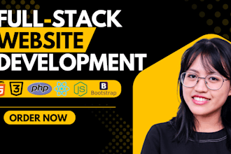 do web development as full stack developer frontend backend