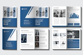 design catalog lookbook proposal company profile business plan booklet brochure
