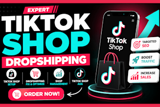 setup tiktok shop, fix tiktok shop, manage tiktok shop, tiktok shop ads