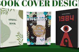 do book cover design, ebook design and kindle book design