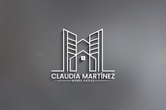 diseño de logo profesional y mockups realistas