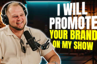 promote your brand on my podcast that has reached millions