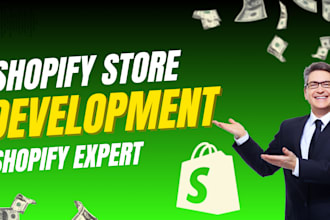 be your shopify expert developer launch passive income shopify store