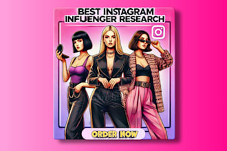 do instagram influencer research and find influencer with contact list