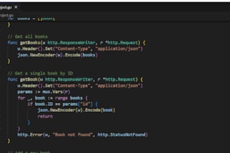 develop high performance backend services and fix golang bugs