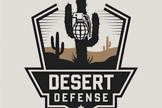 make professional custom clean cactus logo design