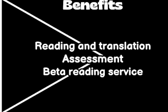 a service of beta reading