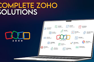 setup zoho one, zoho CRM, zoho forms, zoho analytics, and campaigns