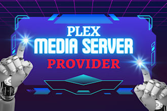 install and configure jellyfin or plex media server