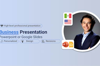 create executive presentations with full customization