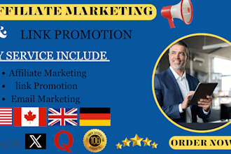 promote your affiliate link, clickbank link referral link and website promotion