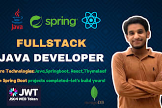 develop java spring boot web applications