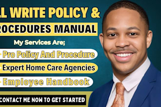 write remote home care policy and procedures manual medical agency sops