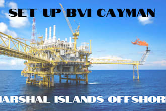 do company formation and registration marshal islands, cayman bvi offshore
