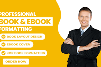 be your professional kdp book formatting expert