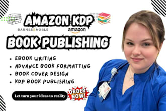 do ebook writer promotion, kdp  book formatting for amazon kdp book publishing