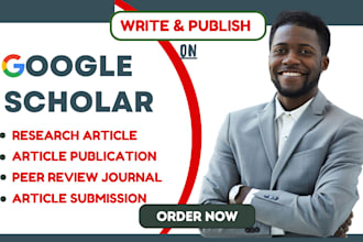 write and publish your article in peer reviewed google scholar indexed journal