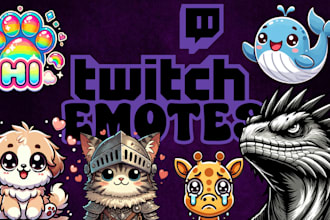 create for your stream or dc emotes