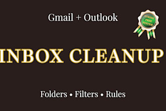 clean, organize, and automate your gmail or outlook inbox for product