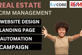 kvcore automation, kv core landing page, lead generation, boldtrail, real estate