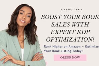 optimize your amazon kdp book listing for maximum sales