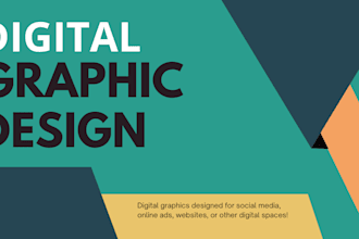 design eye catching digital graphics or ads for nonprofit