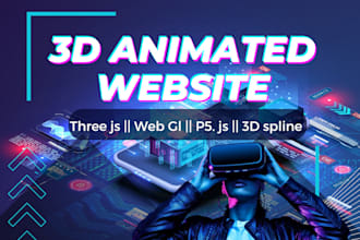 build 3d animated webflow website 3d website with spline three js web gl next js