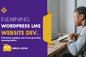 build lms website, elearning website, learndash, tutor lms pro