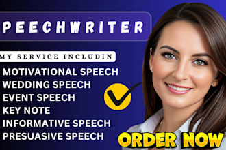 write speech writing, wedding speech, best man speech, motivational speech, vows