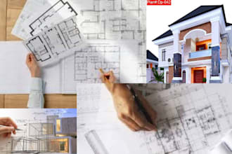 design or redesign floor plan, house construction drawing, elevation, landscape
