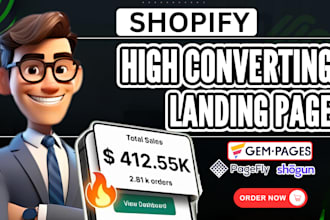 create shopify landing page design shopify product page redesign shopify store