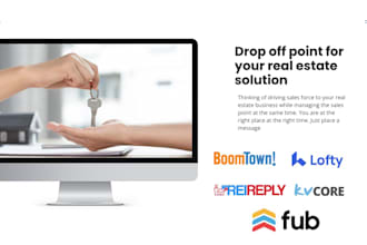 expert support for kvcore,lofty CRM,reireply, follow up boss,boom
